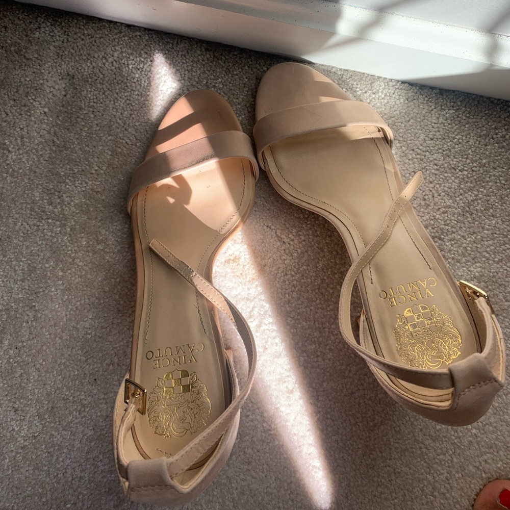 Vince Camuto Nude Heels